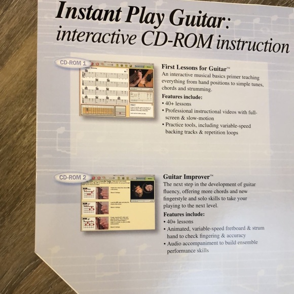 Instant Play Guitar PC CD ROM by Topics - Picture 4 of 11